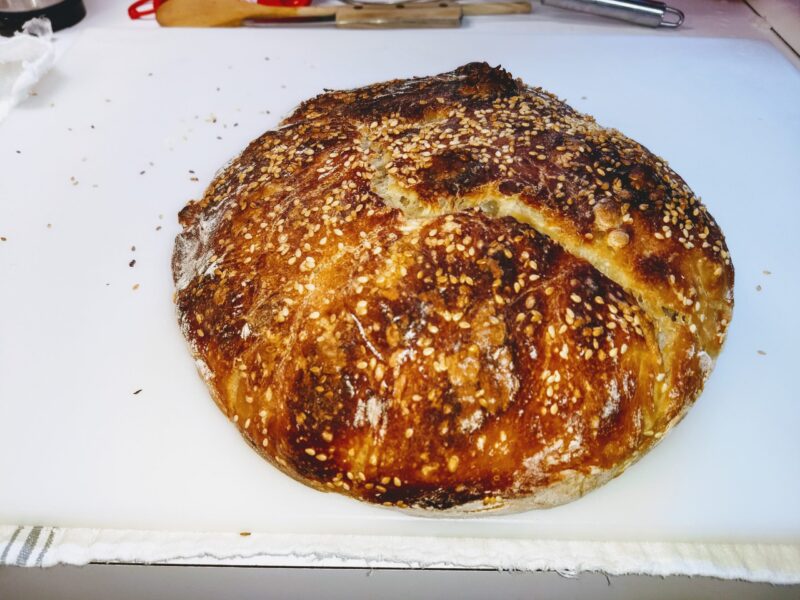 Homemade No-Knead Bread